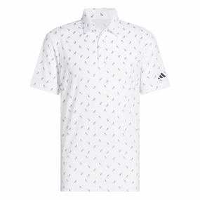 adidas Ultimate 365 Printed Mesh Golf Polo Shirt JF4908