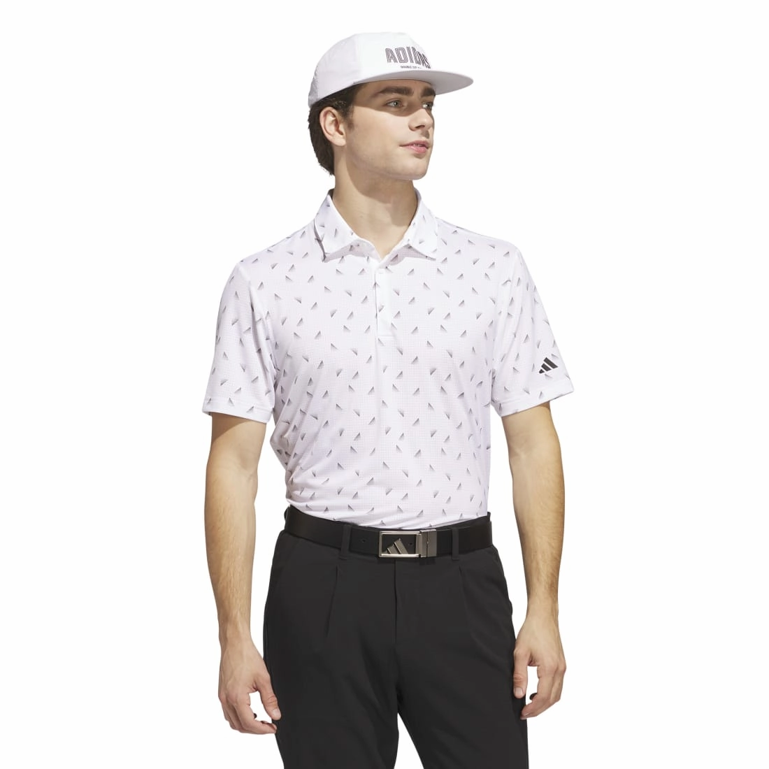 adidas Ultimate 365 Printed Mesh Golf Polo Shirt JF4908
