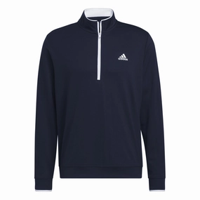 adidas UPF Lightweight 1/4 Zip Golf Mid Layer HY5373