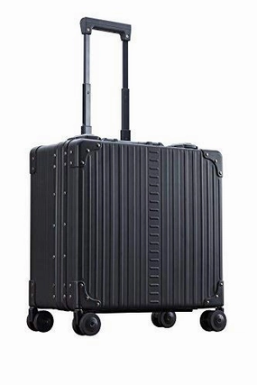 ALEON 17" Aluminum Deluxe Wheeled Hardside Business Briefcase