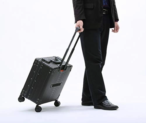 ALEON 17" Aluminum Deluxe Wheeled Hardside Business Briefcase