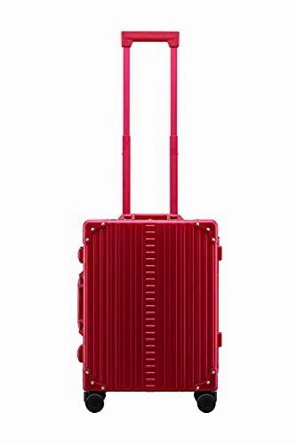 ALEON 21" Aluminum International Carry-On Hardside Luggage (Ruby)