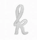 Alex Woo Little Autograph Pendant in Sterling Silver