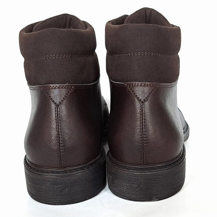 Andreas Men's Vegan Nappa Leather Boots | Brown