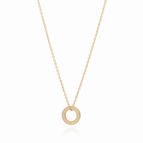 Anna Beck Circle of Life Open "O" Charity Necklace