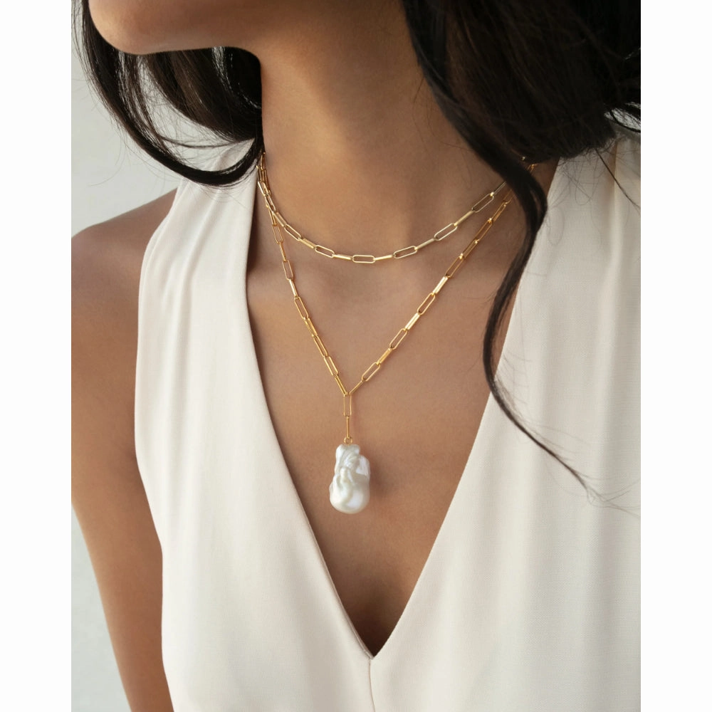 Anna Beck Extra Large Baroque Pearl Necklace