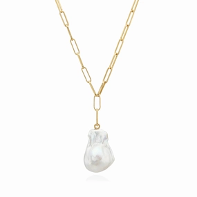 Anna Beck Extra Large Baroque Pearl Necklace
