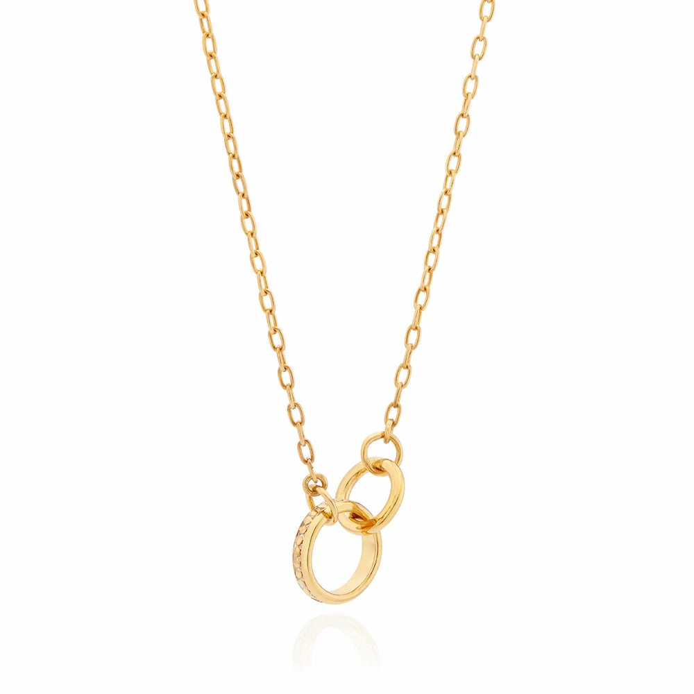 Anna Beck Intertwined Circles Charity Necklace