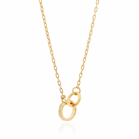 Anna Beck Intertwined Circles Charity Necklace