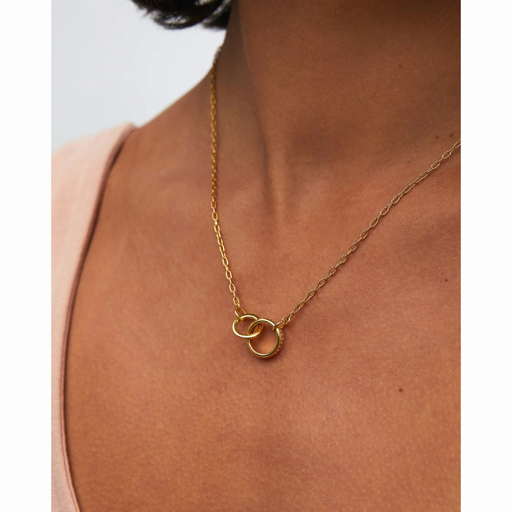 Anna Beck Intertwined Circles Charity Necklace