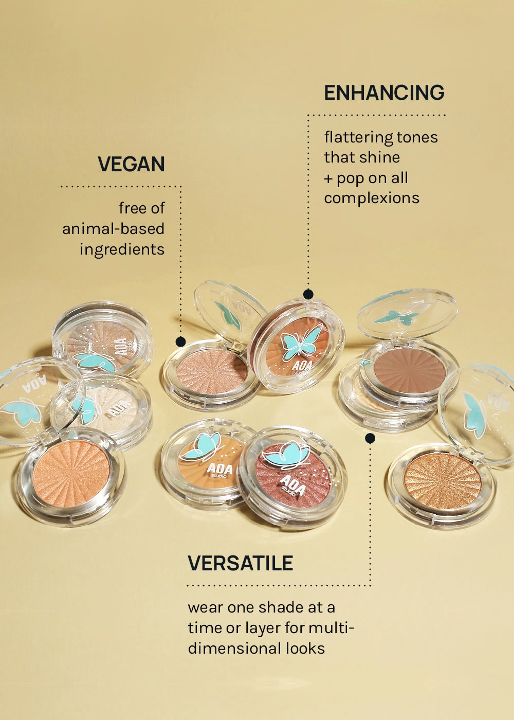 AOA Fly with Me Matte Eyeshadows
