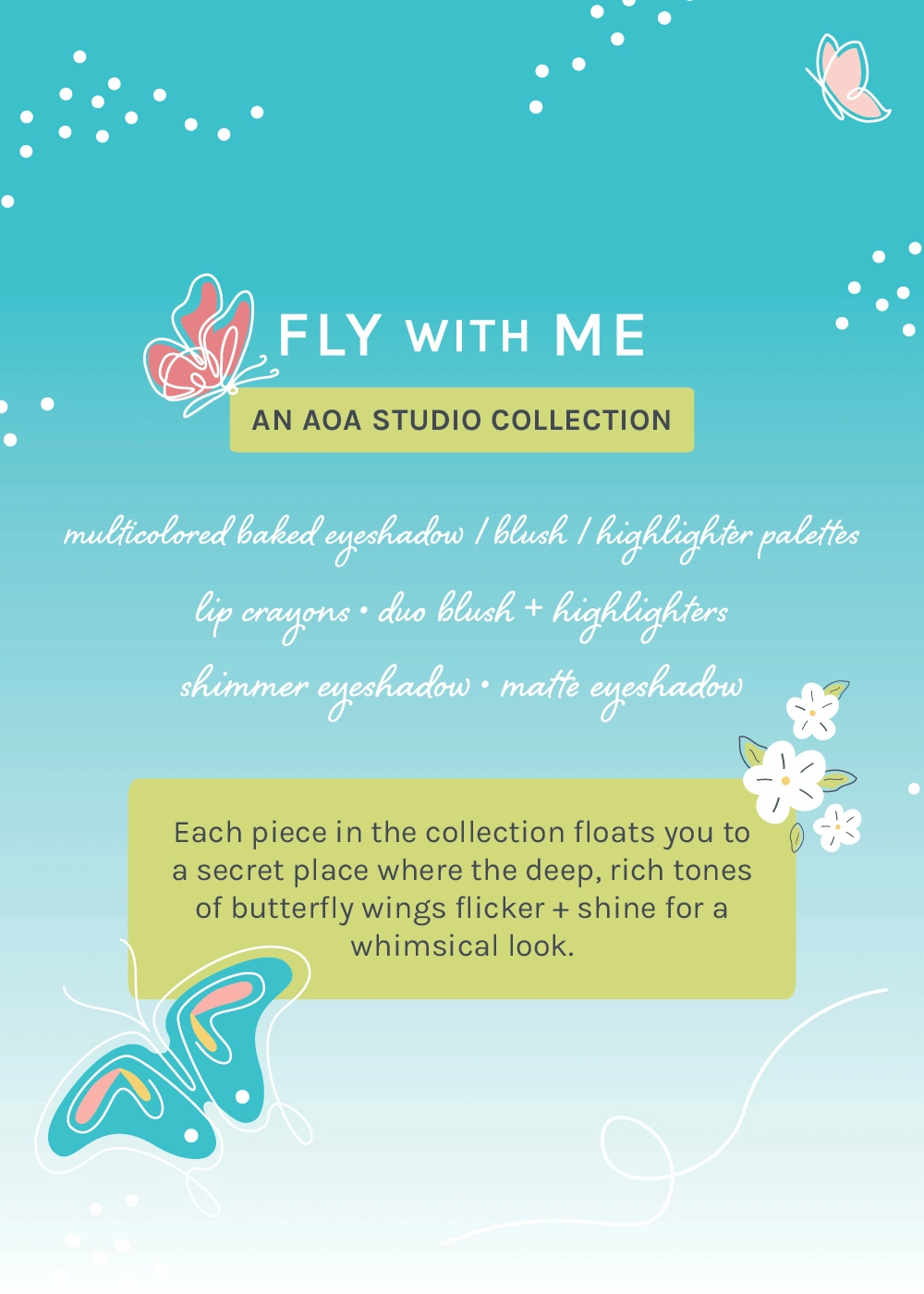 AOA Fly with Me Shimmer Eyeshadows