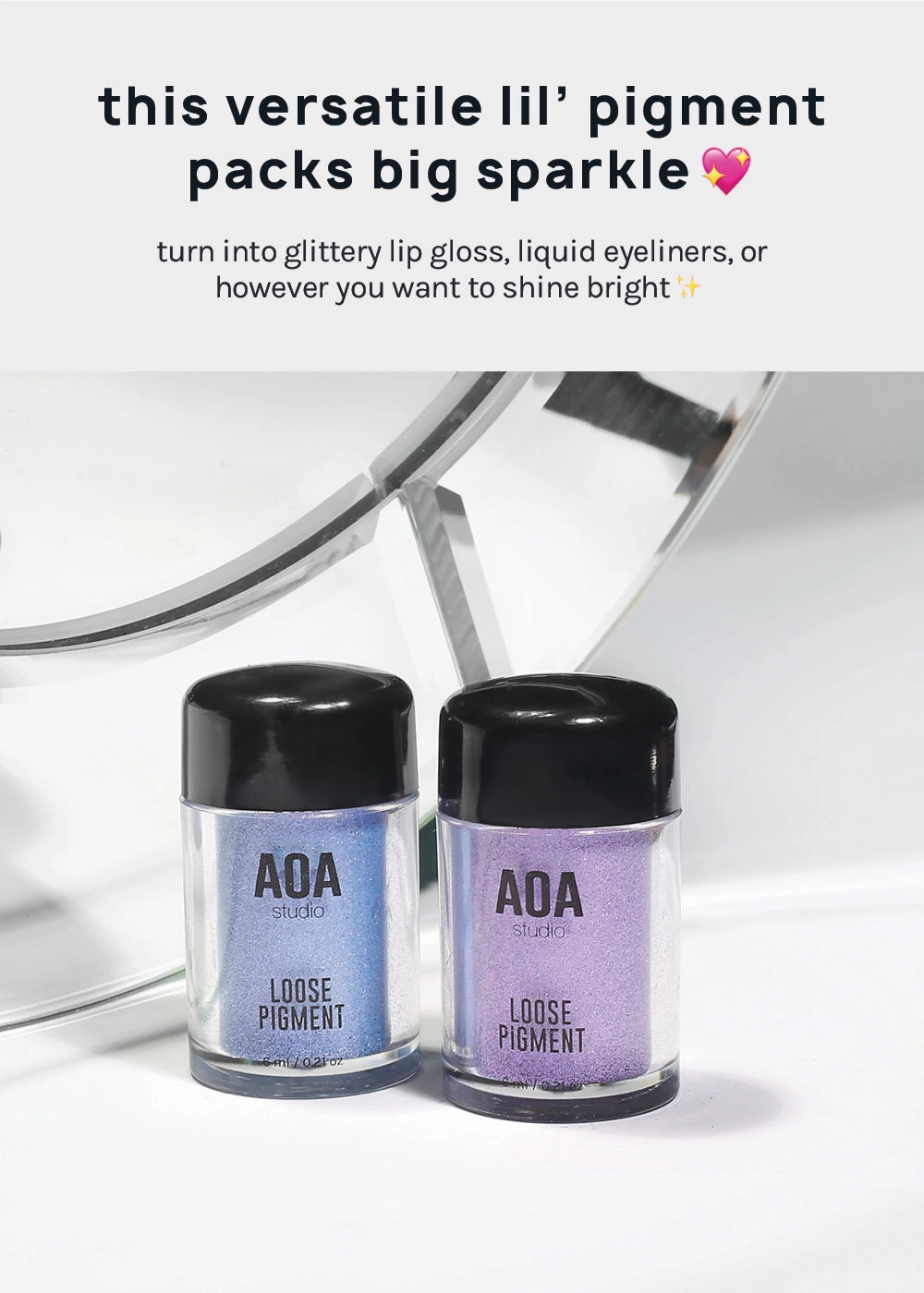 AOA Loose Pigment Powders- Fantasy Tones