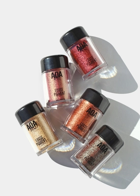 AOA Loose Pigment Powders- Warm Tones