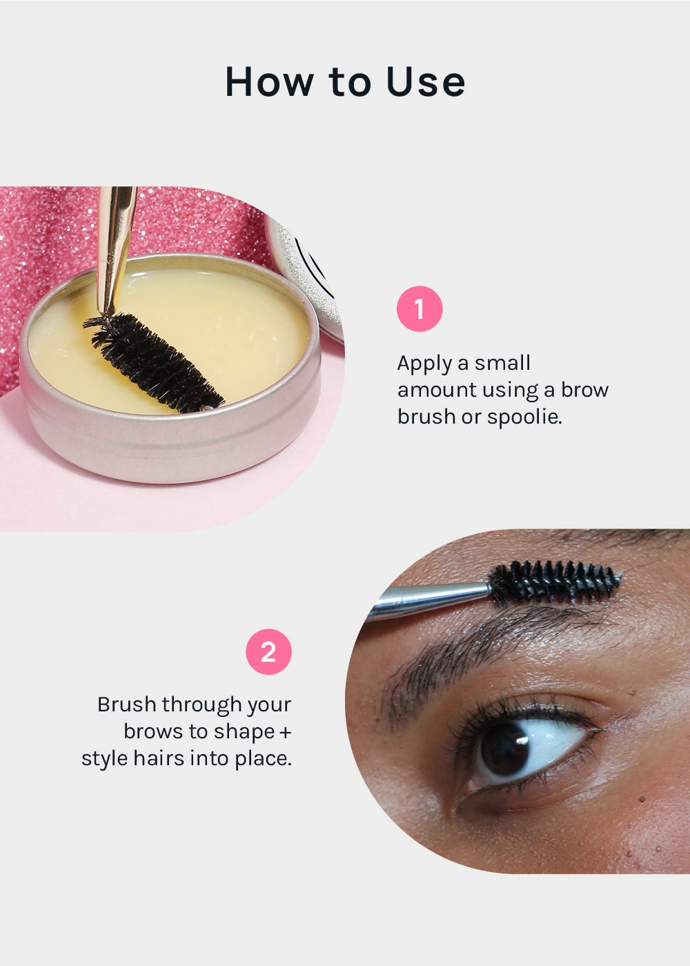 AOA Sculpt My Brow Clear Pomade