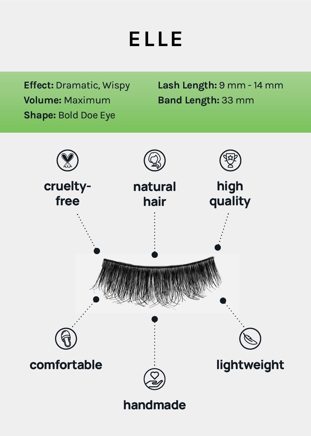 AOA Studio Eyelashes - Elle