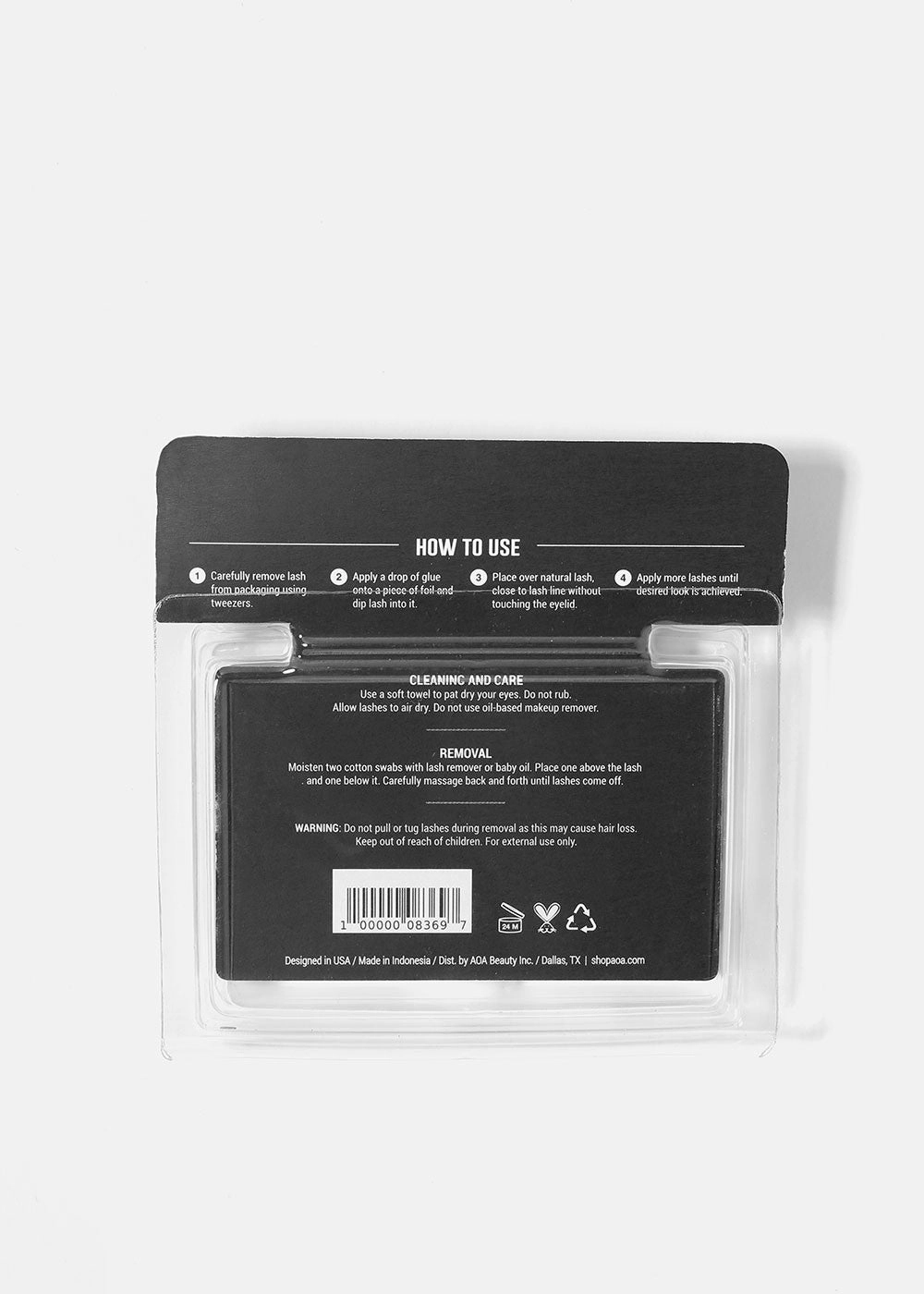 AOA Studio Eyelashes - Flare Medium