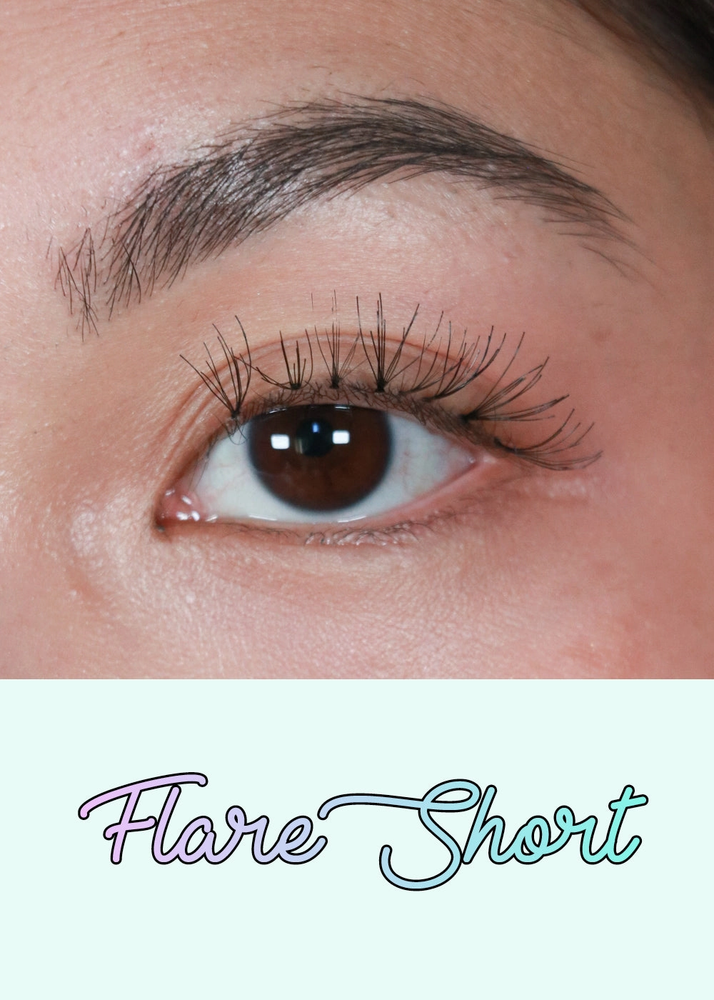 AOA Studio Eyelashes - Flare Short