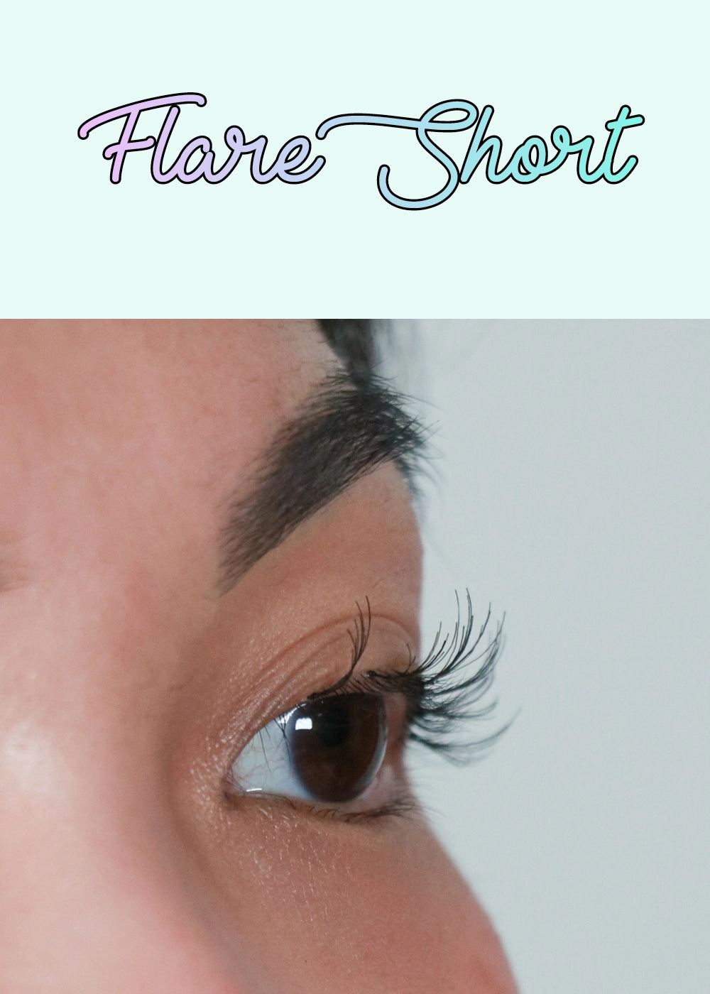 AOA Studio Eyelashes - Flare Short