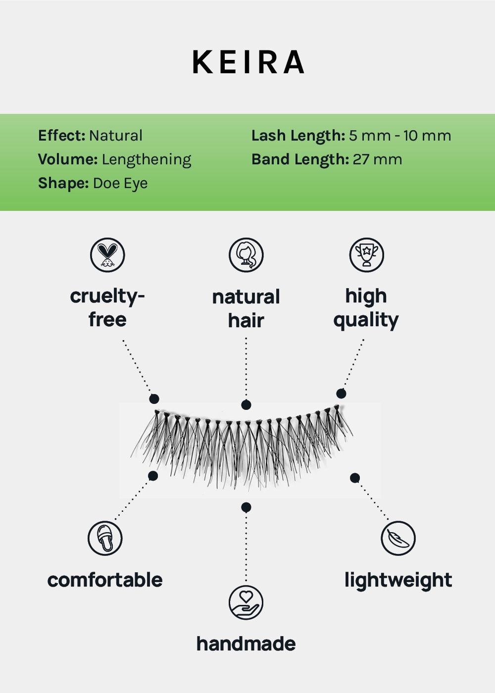 AOA Studio Eyelashes - Keira