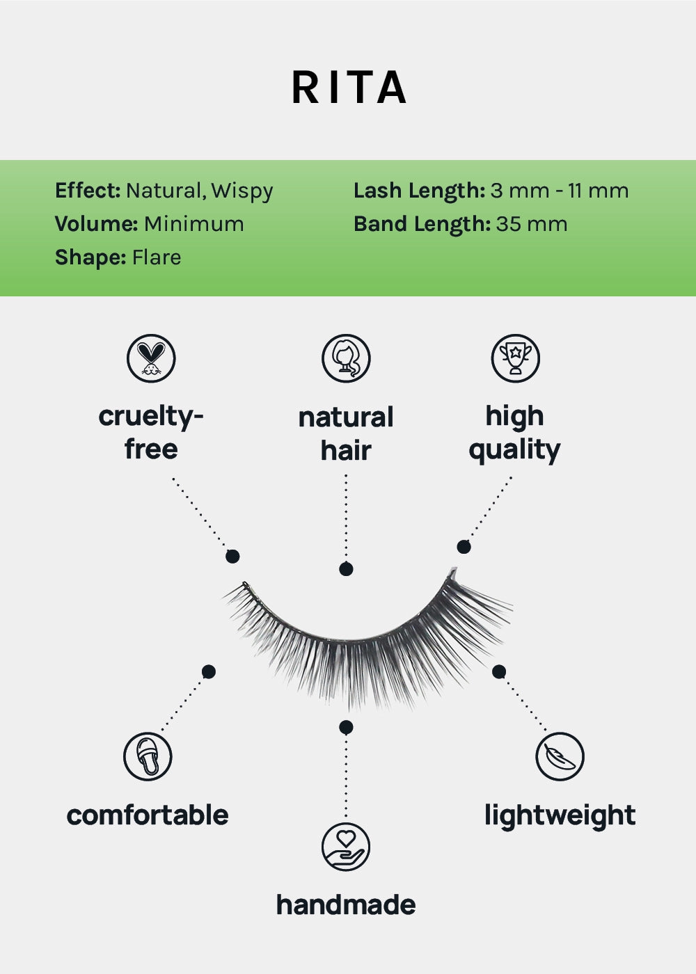 AOA Studio Eyelashes - Rita