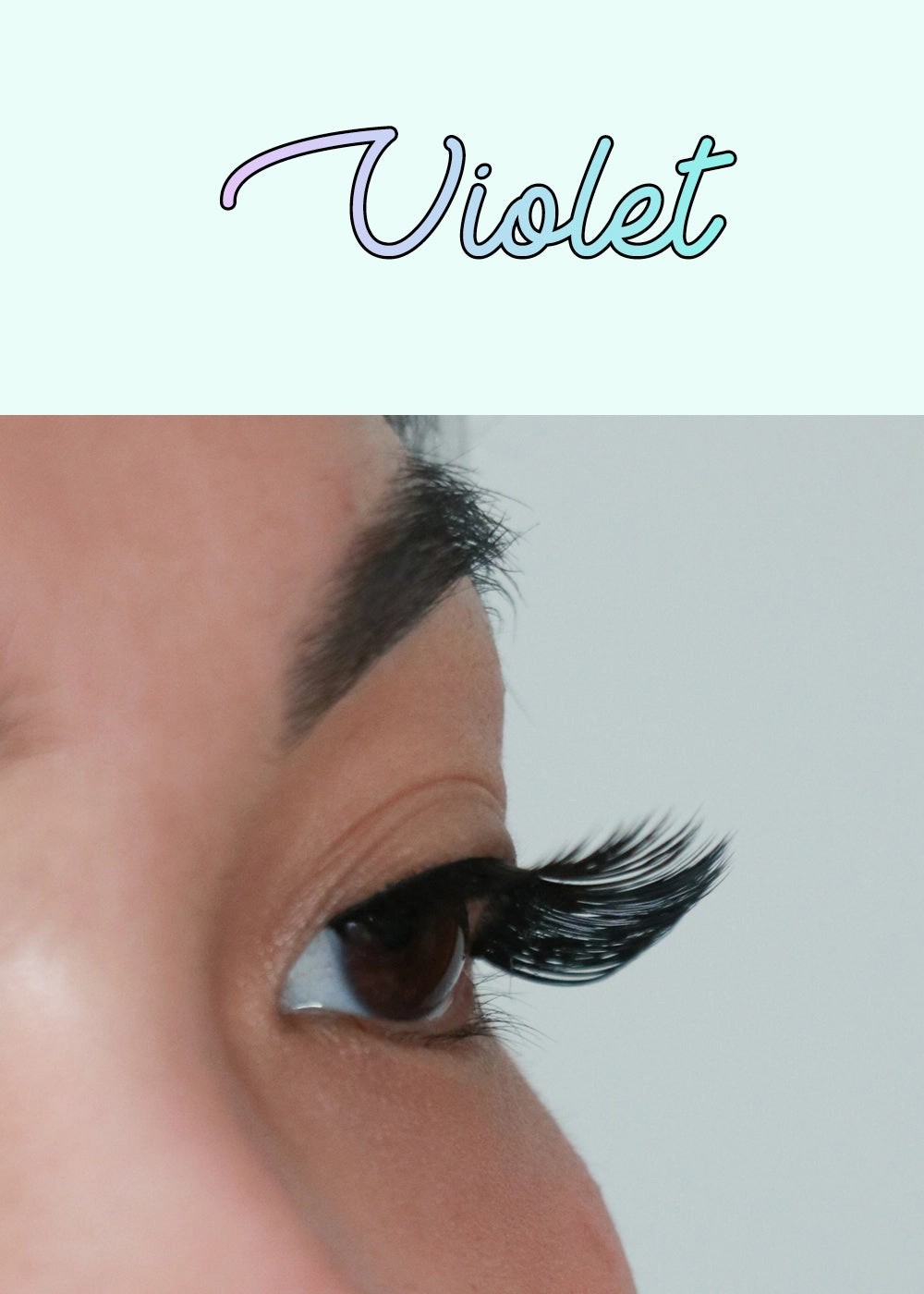 AOA Studio Eyelashes - Violet