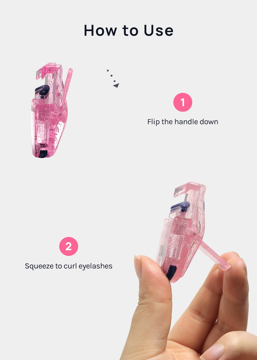 AOA Travel Eyelash Curler