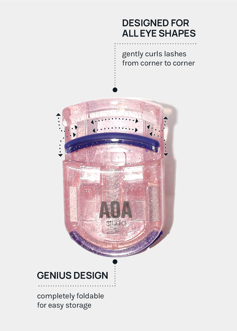 AOA Travel Eyelash Curler
