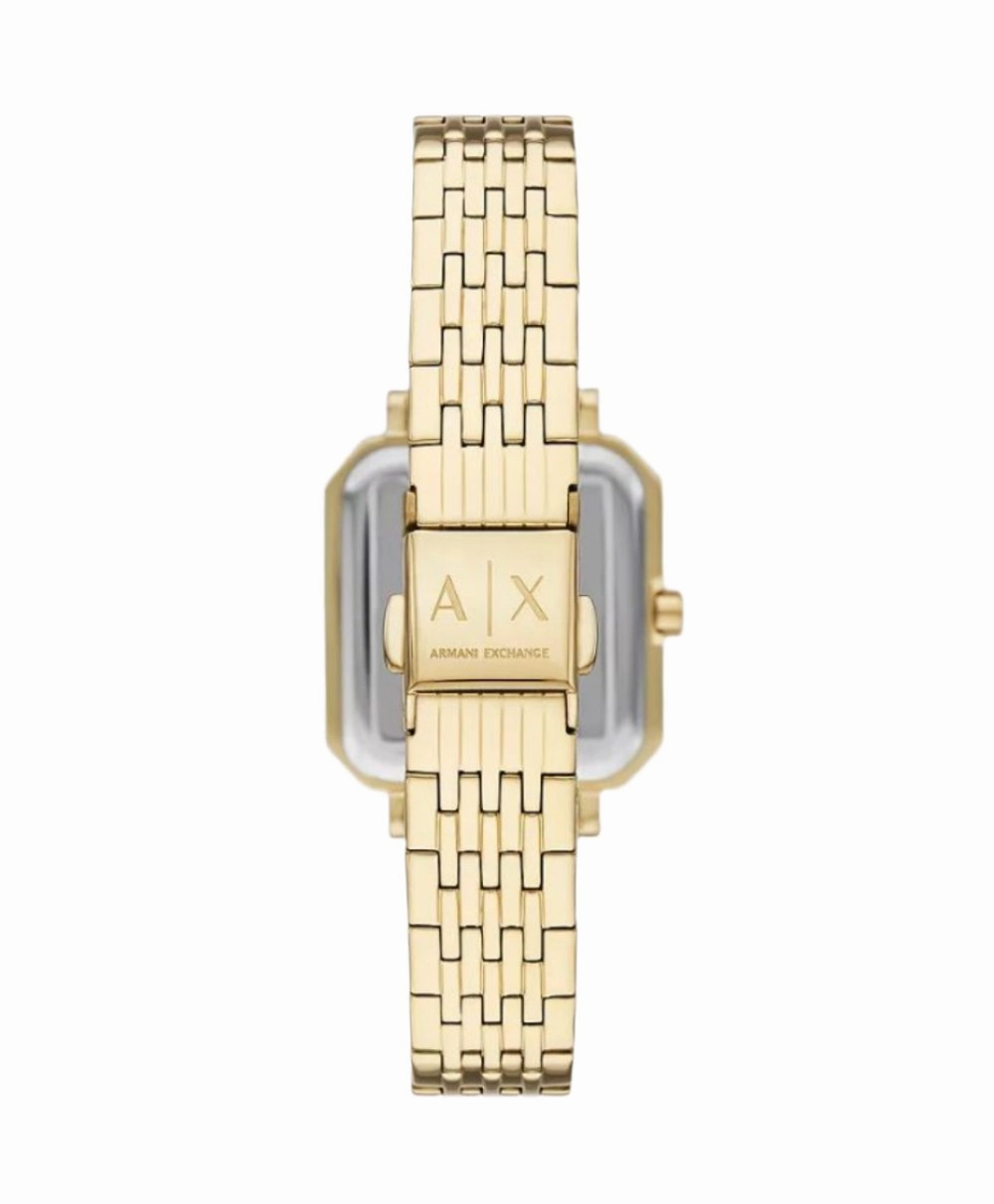 Armani Silver Dial Gold Tone Stainless Steel Watch AX5725