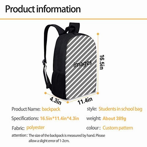 Astronauts Whale | Comfortable & Light School Bags Multiple Pockets Backpack for Kids/Youth/Boys/Girls