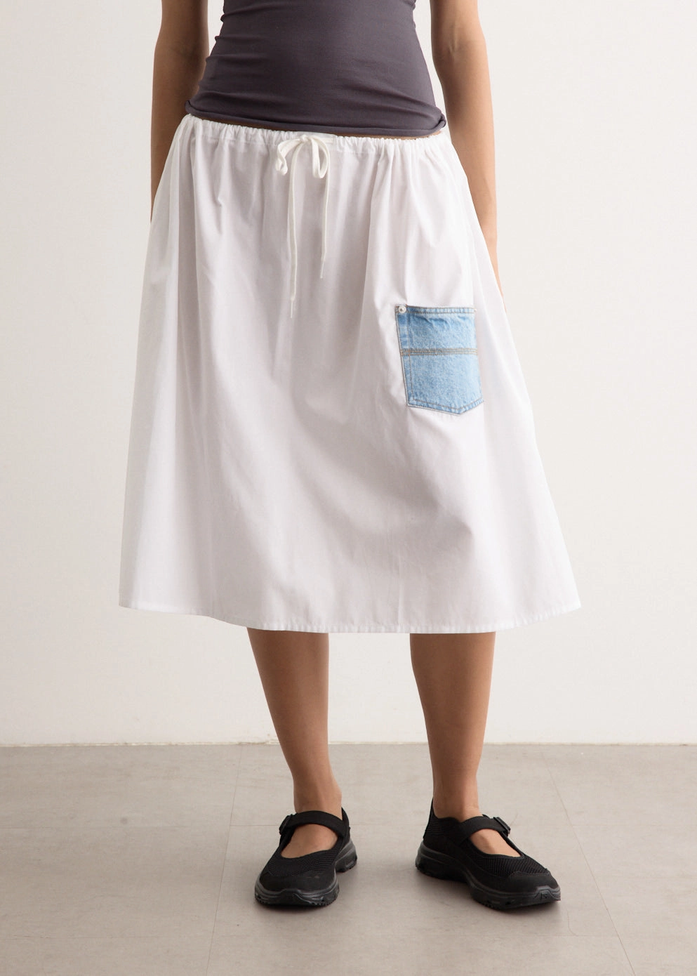 Baggy Midi Skirt