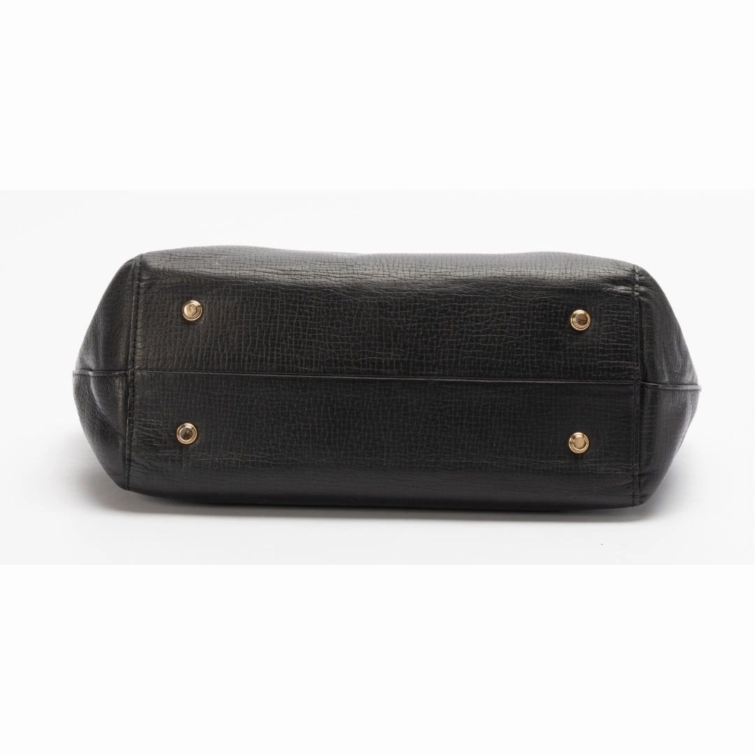 Balenciaga Black Leather Satchel