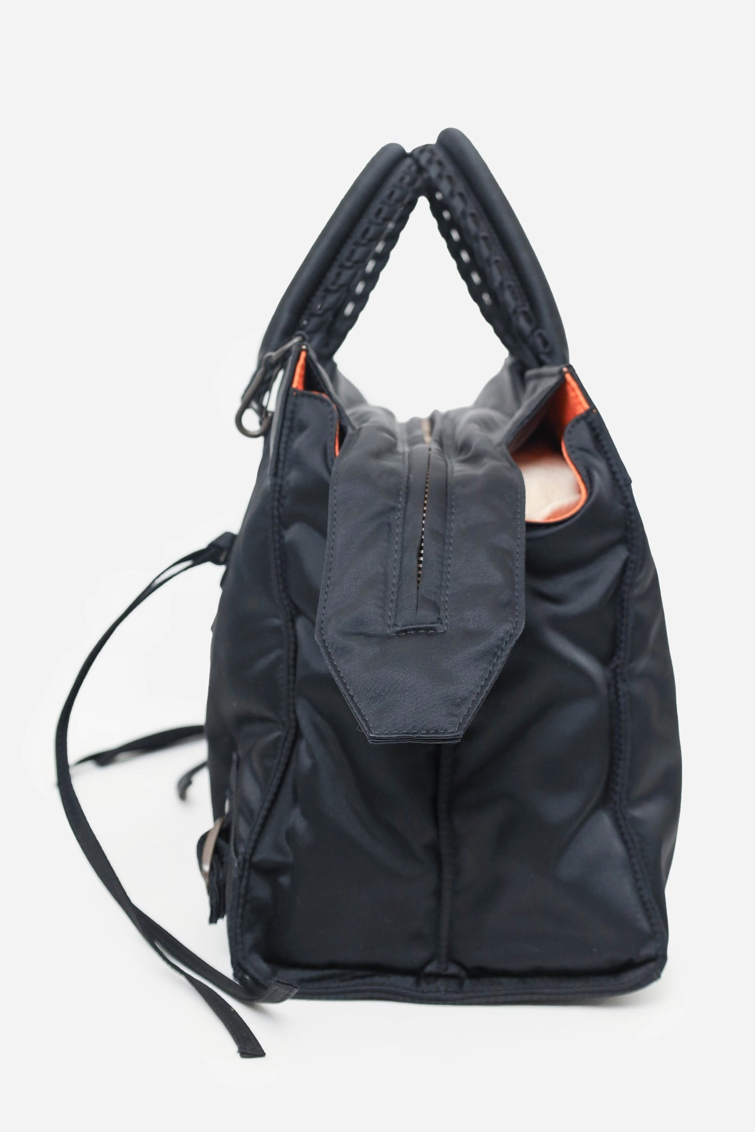Balenciaga Black Nylon Neo Classic Medium Shoulder Bag