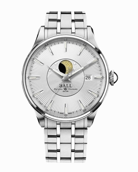 Ball Trainmaster - Moon Phase NM3082D-SJ-SL