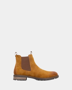 Baymax Tan Suede