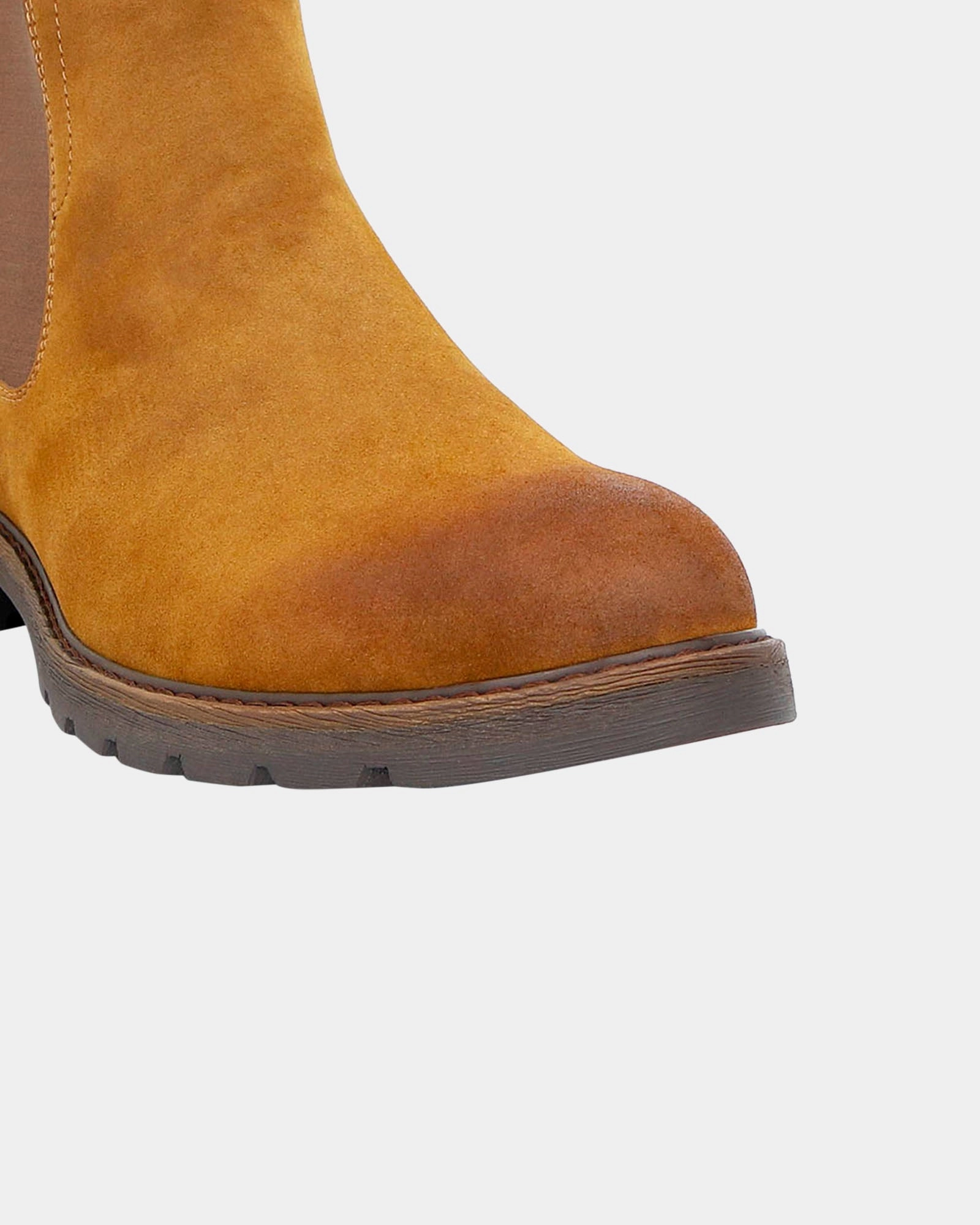 Baymax Tan Suede
