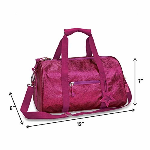 Bixbee Girls' Duffle, Ruby Raspberry
