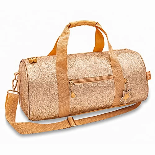 Bixbee Girls' Little Duffle, Gold