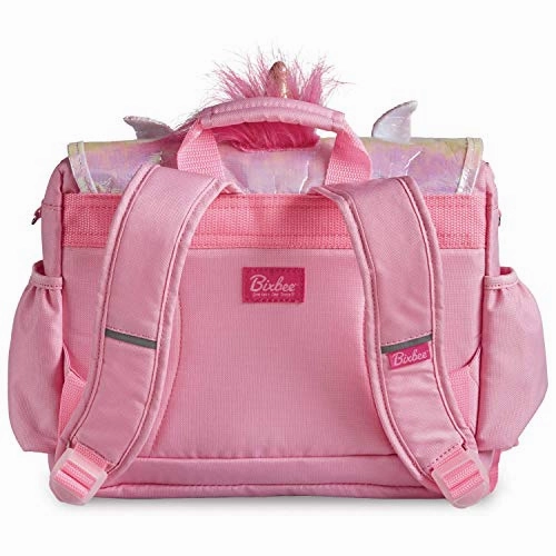 Bixbee Kids Backpack, Unicorn Backpack for Girls & Boys, Water Resistant Backpack with Pockets, Durable Zippers & Easy Carry Design - Perfect Size Children's Bookbag for School and Travel.