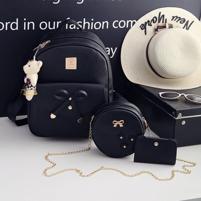 Bow mother bag backpack