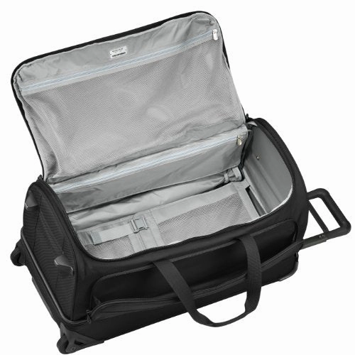 Briggs & Riley Baseline-Softside Large Upright Rolling Duffle Bag, Black, 29-Inch