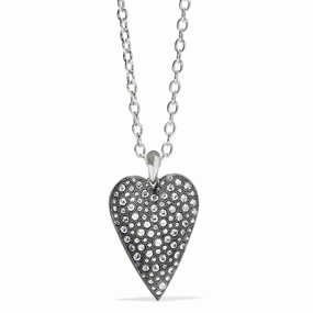 Brighton Glisten Heart Convertible Necklace