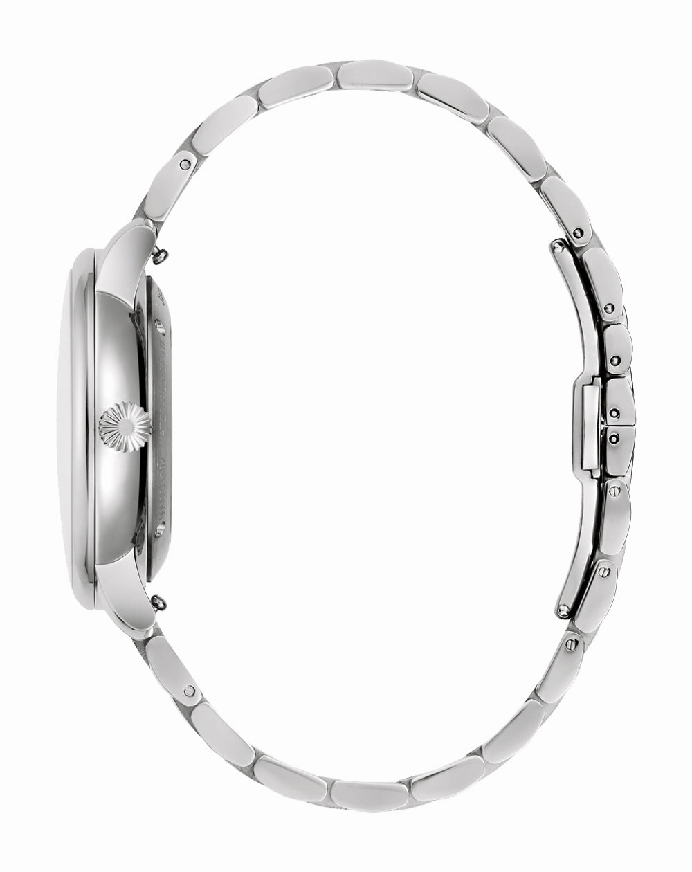 Bulova Hudson Blue Dial Stainless Steel Watch 96B447