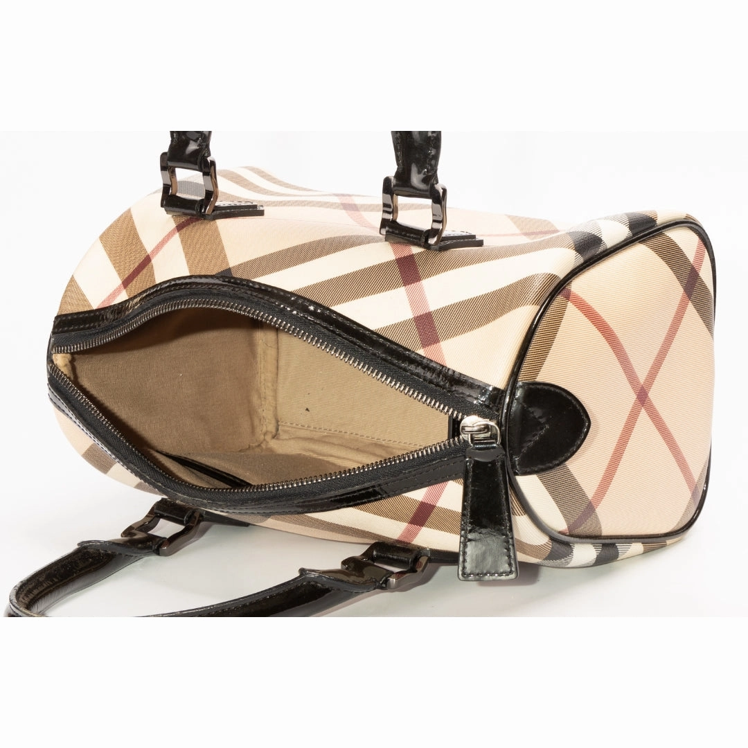 Burberry Nova Check Bowling Bag