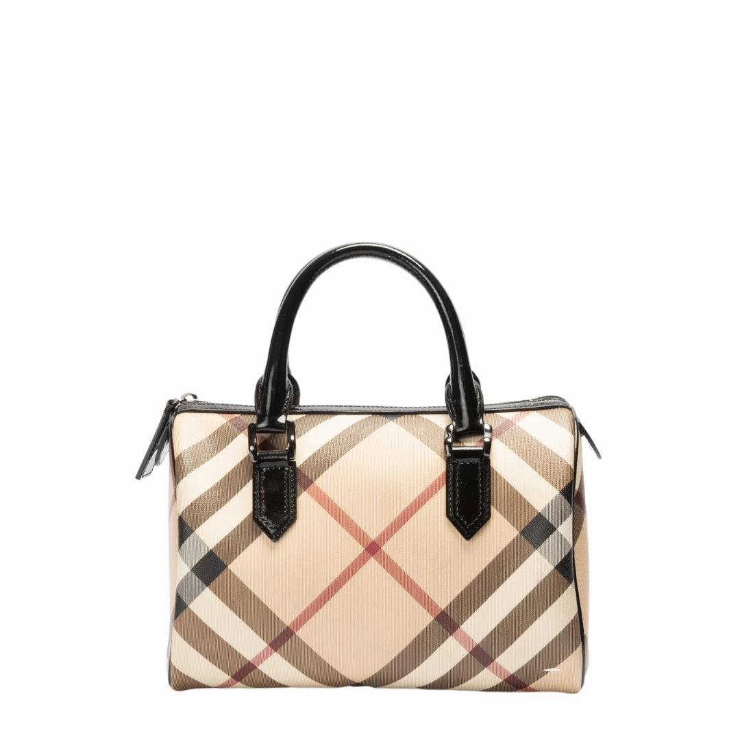 Burberry Nova Check Bowling Bag