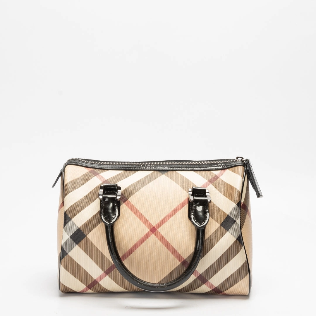 Burberry Nova Check Bowling Bag