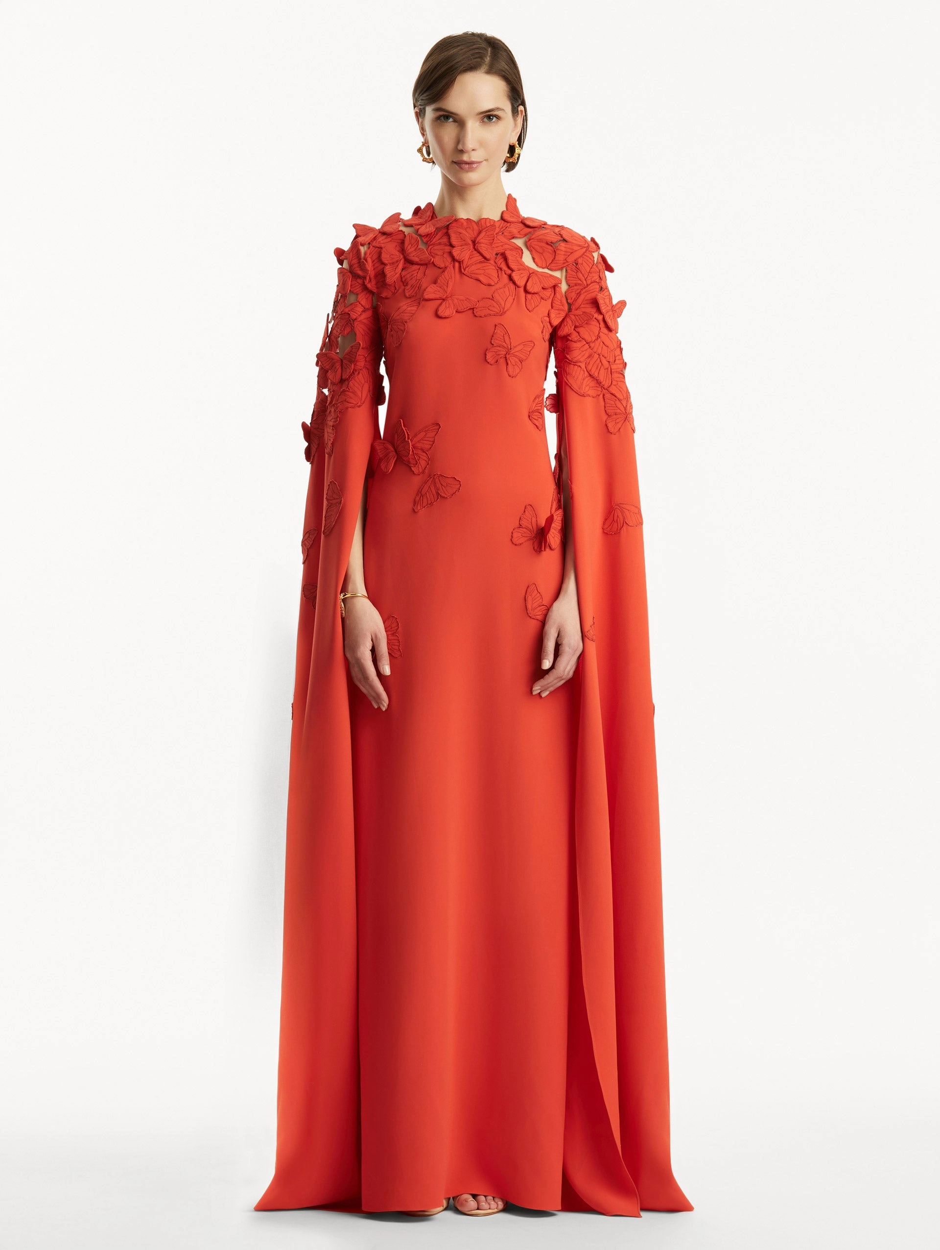 Butterfly Embroidered Caftan