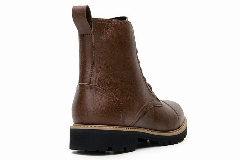 Capped Standard Vegan Leather Boots | Multiple Colours