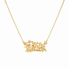 Capucine De Wulf Meadow Cluster Necklace 16"