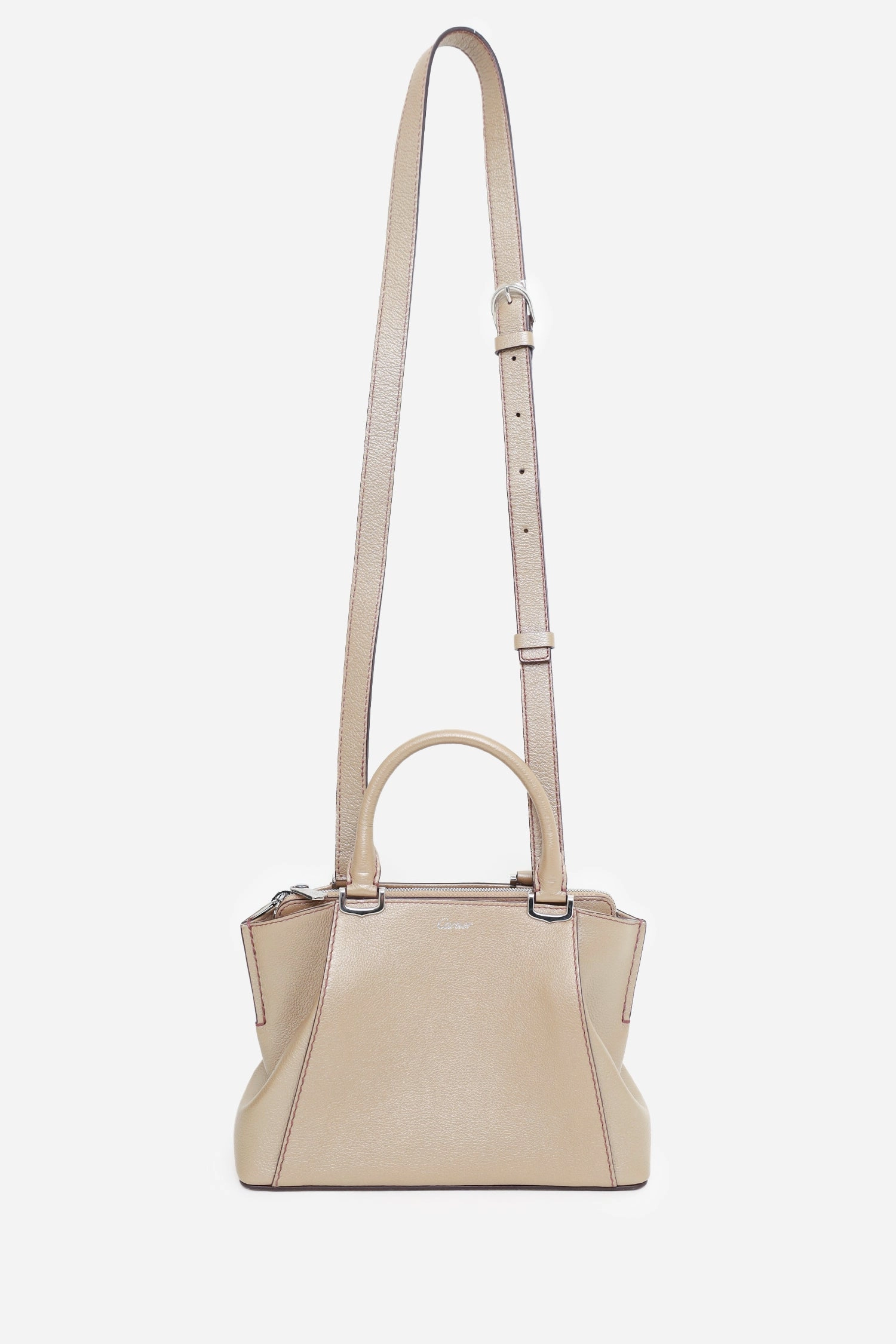 Cartier Brown Mini C de Cartier Bag